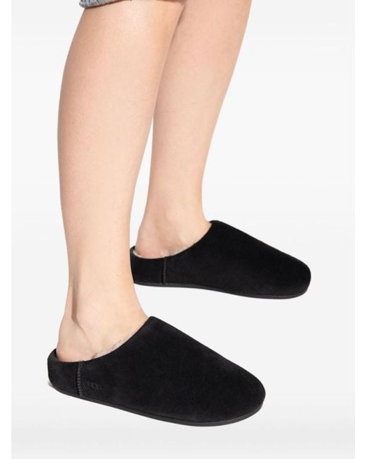 Ugg Black Slip On Slides
