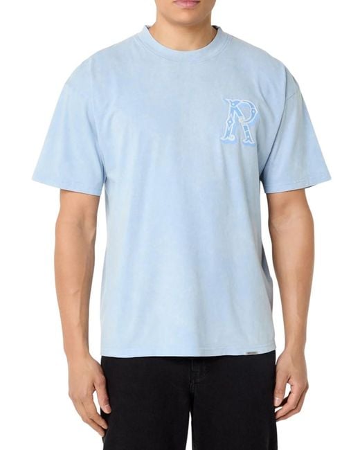 Represent Blue Logo T-Shirts for men