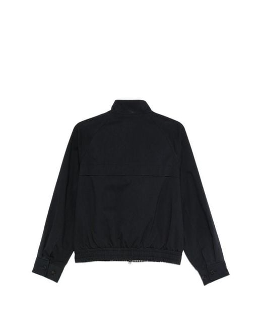DUNST Black Band Collar Jacket