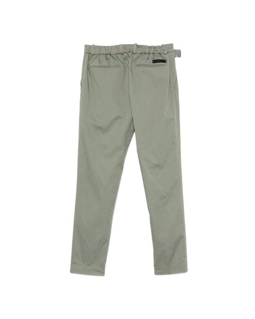 Rrd Green Flat Front Trouser for men