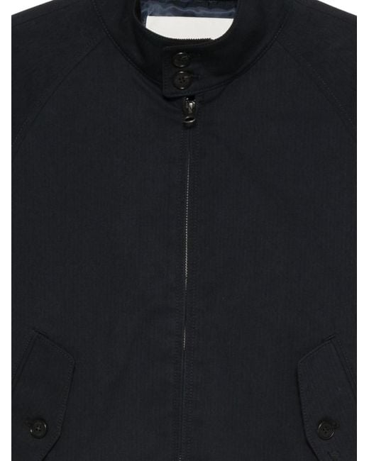 DUNST Black Band Collar Jacket