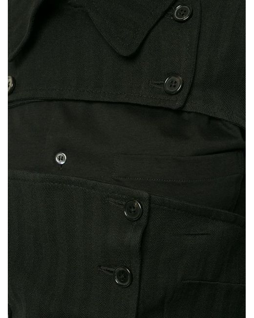 Ann Demeulemeester Black Oberon Top