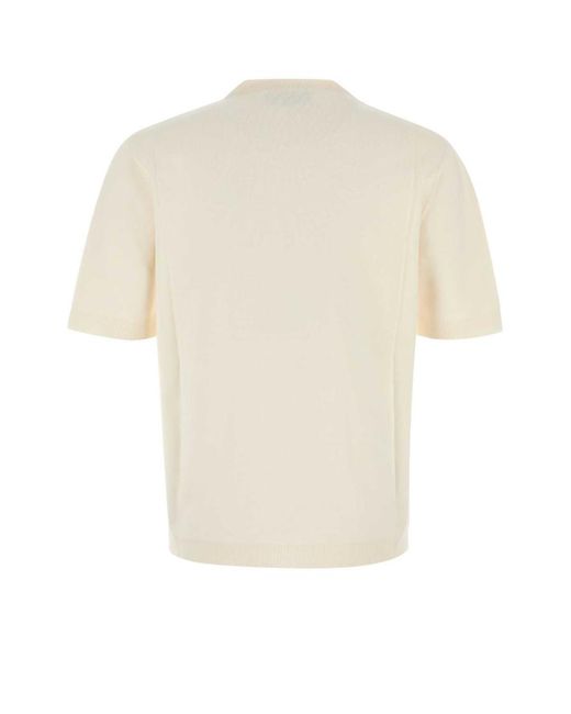 Gucci Natural Silk Blend Sweater for men