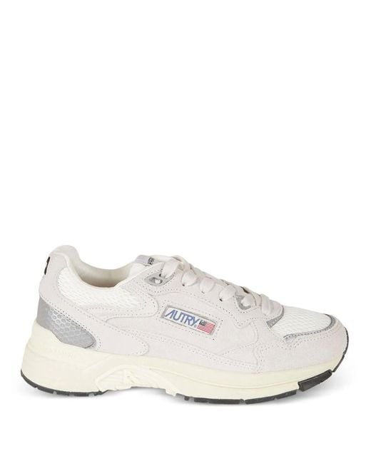 Autry White Hyperway Sneakers