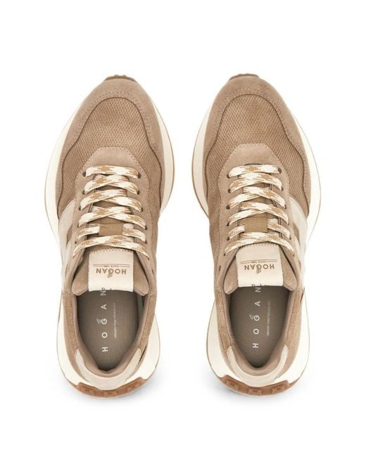 Hogan White Logo Sneakers