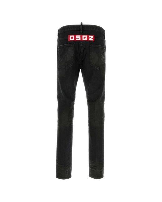 DSquared² Black Jeans for men