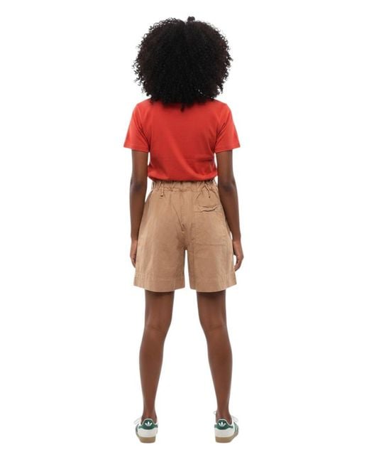Woolrich Red Solid Shorts