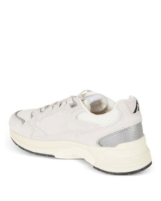 Autry White Hyperway Sneakers