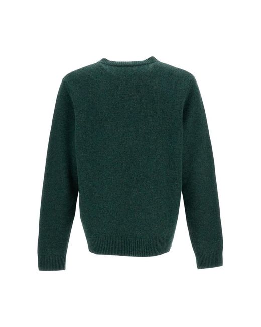 A.P.C. Green Regular Crew Neck Sweater for men