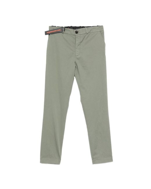 Rrd Green Flat Front Trouser for men