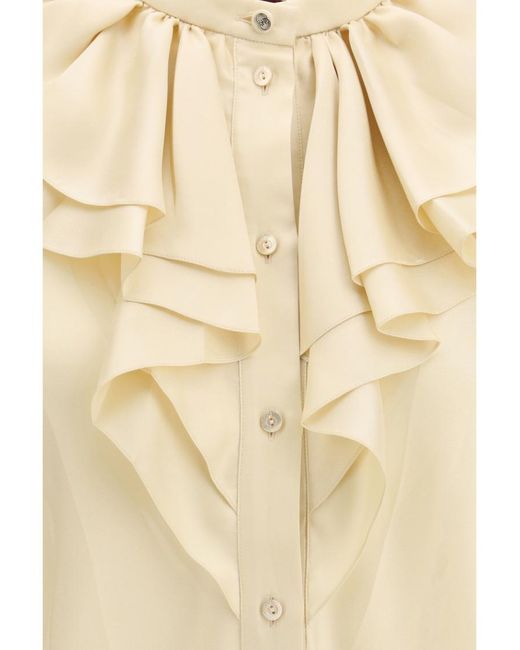 Gucci Natural Regular Solid Shirt