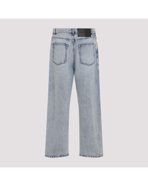 Jil Sander Gray Light Straight Jeans for men