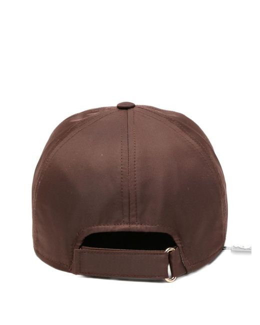 Borsalino Brown Hiker Nylon Cap