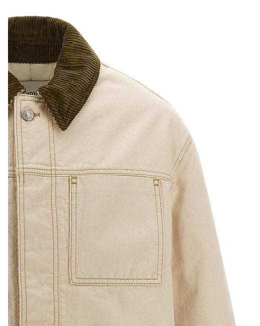 AMI Natural Solid Jacket for men
