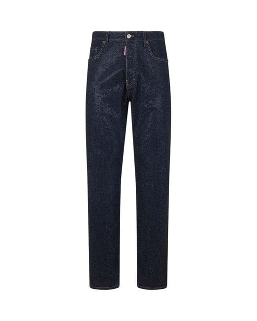 DSquared² Blue Regular Jeans for men
