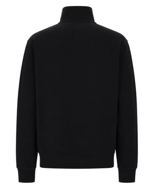 DSquared² Black Half Zip Sweatshirt for men