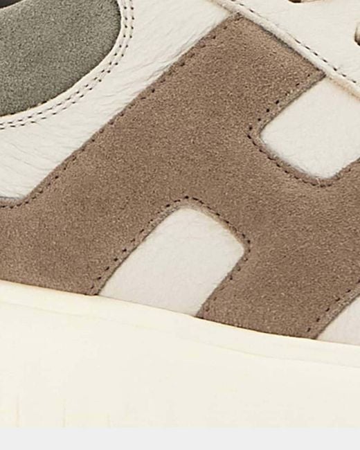 Hogan Natural Solid Sneakers for men