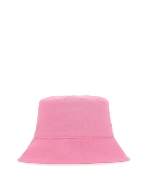 Nanushka Pink Bucket Hat