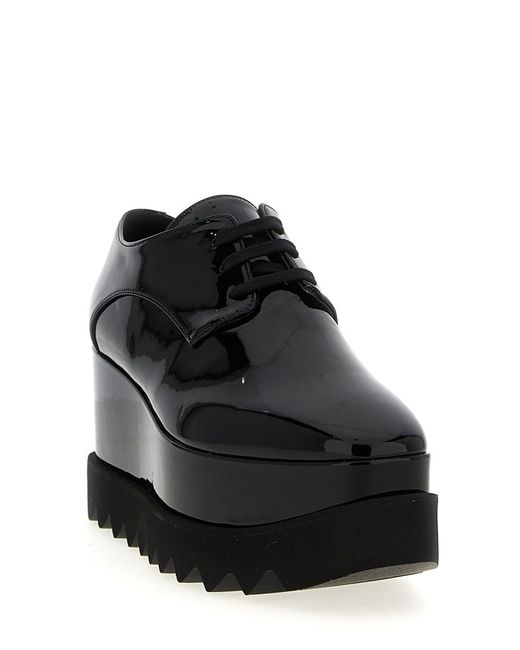 Stella McCartney Black Lace Up Sneakers