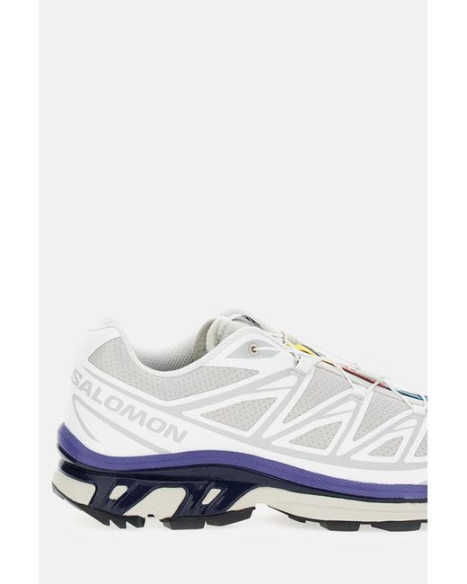 Salomon White Lace Up Sneakers for men