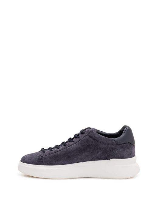 Hogan Blue Solid H580 Sneakers for men