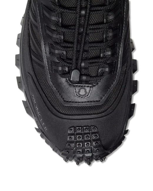 Moncler Black Drawstring Sneakers for men
