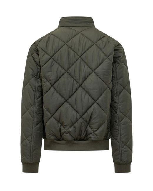 Barbour Green Mandarin Collar Jacket for men