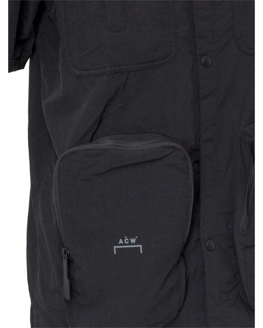 A_COLD_WALL* Black Regular Solid Shirt for men
