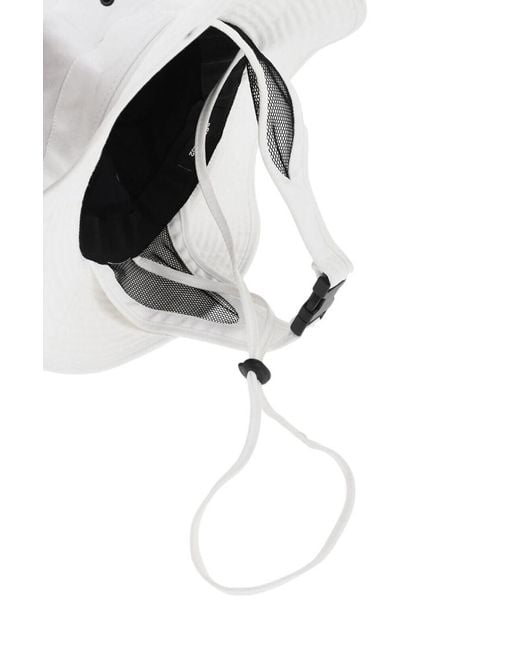 DSquared² White Solid Bucket Hat for men