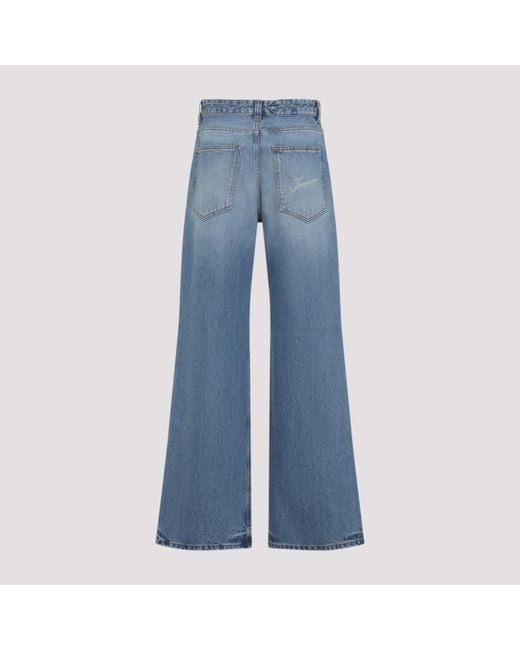 Jacquemus Blue Wide-Leg Jeans