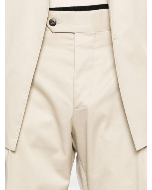 Doppiaa Natural Aaradeo Blazer And Aantioco Trousers for men