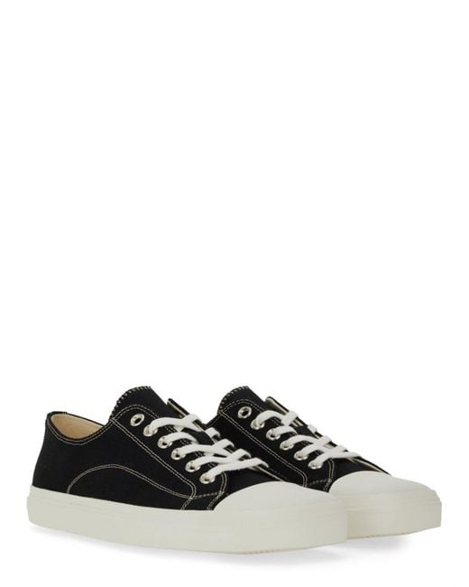 Moschino Black Low-Top Sneakers With Contrasting Accents for men