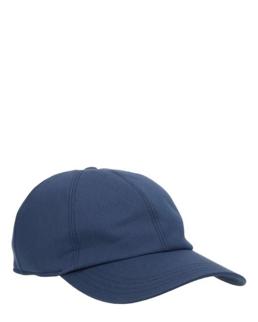 Premiata Blue Logo Solid Baseball Hat for men