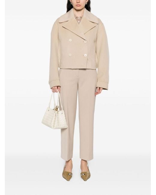 Via Masini 80 Natural Wool Trouserr