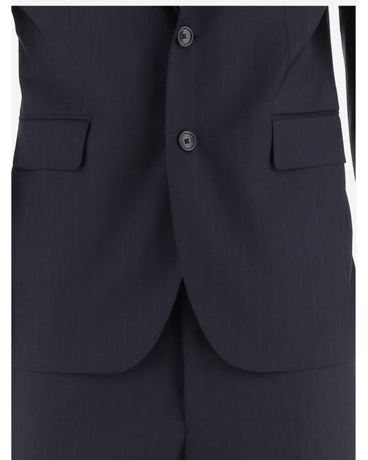 Tagliatore Blue Single-Breasted Suit for men