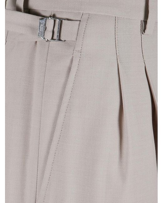 AMI Natural Classic Trousers