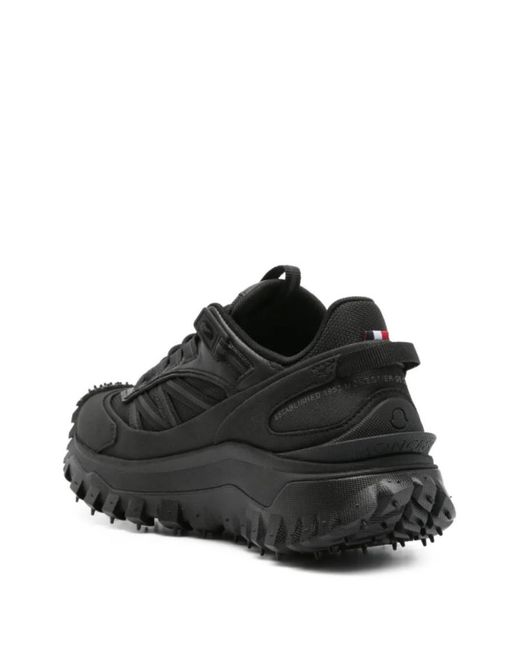 Moncler Black Trail Sneakers