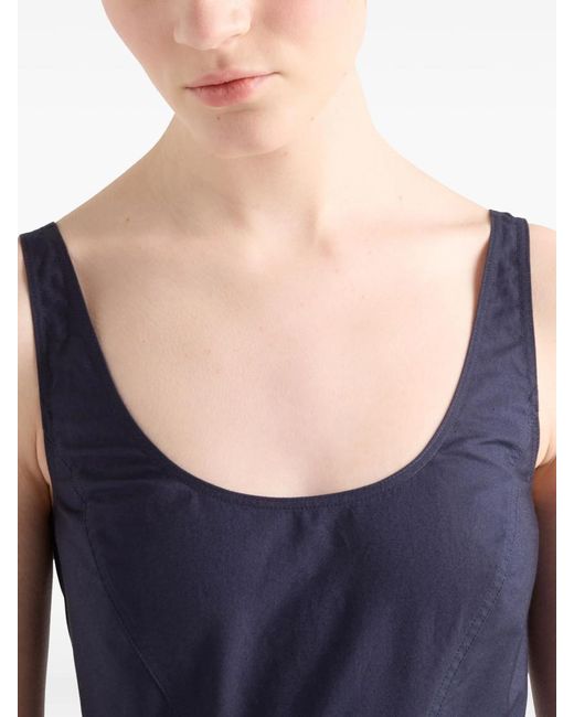Prada Blue Mini Dress