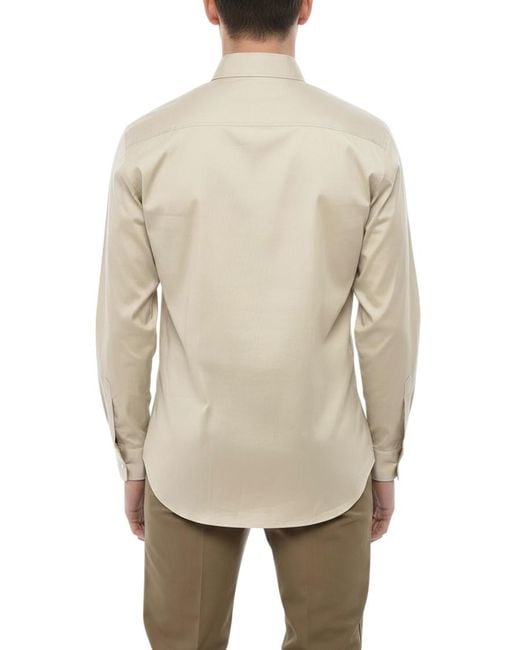 DSquared² Natural Slim Logo Shirt for men