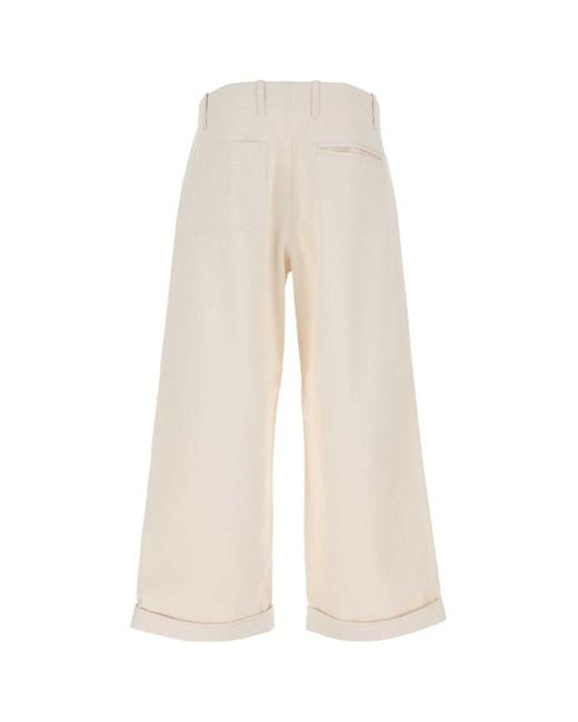 Etro White Pantalone for men