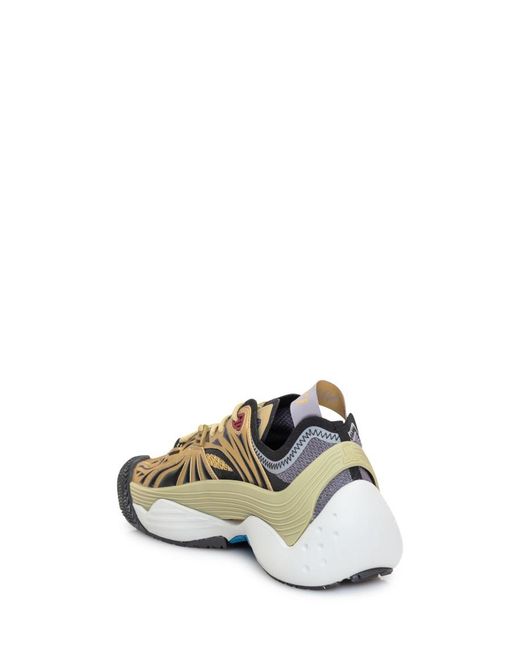 Lanvin Multicolor Graphic Flash-X Sneakers for men