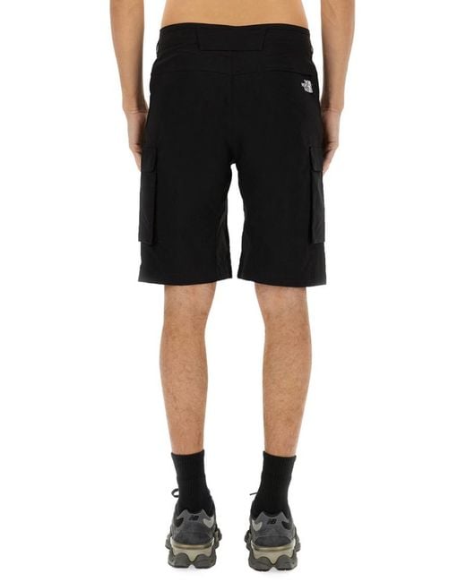 The North Face Black Solid Shorts for men