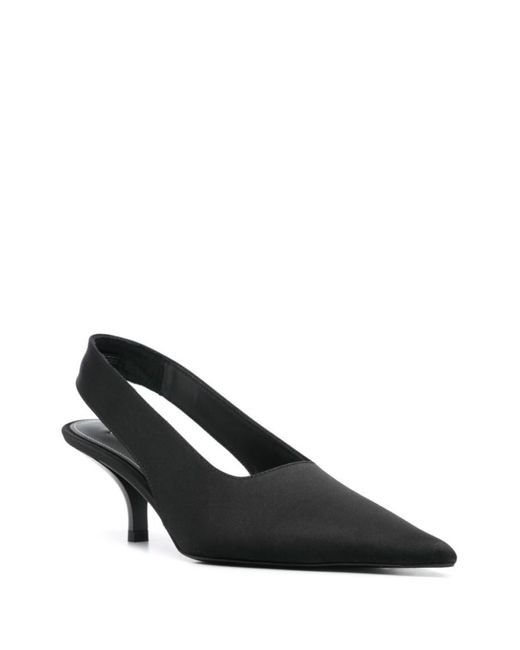 Totême  Black Pointed Toe Pumps