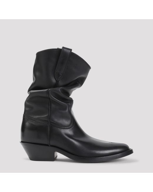 Margiela black boots 2025