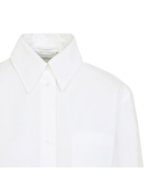 Sportmax White Regular Solid Shirt