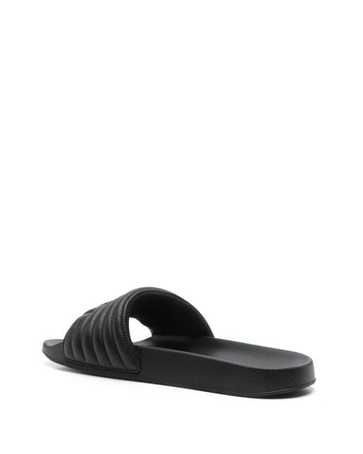 Tom Ford Black Leather Slippers for men