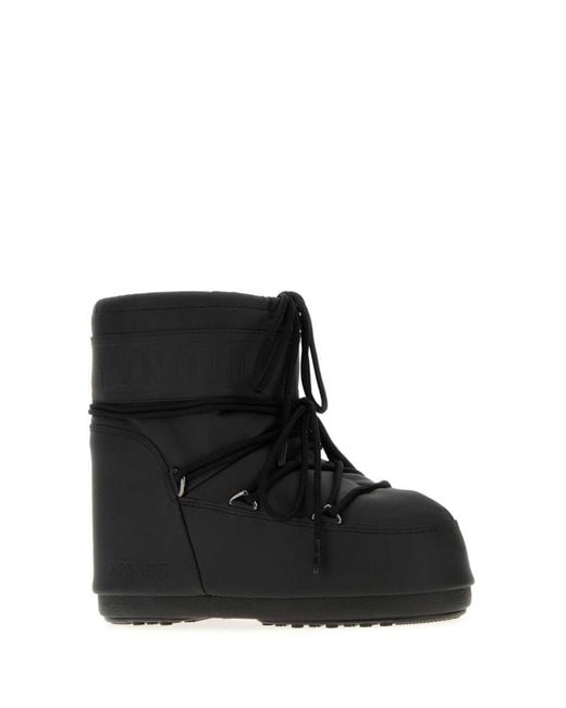 Moon Boot Black Ankle Boots for men