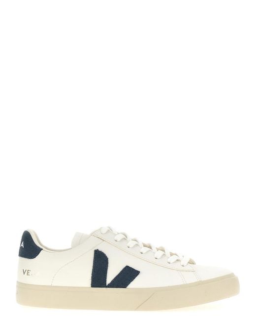 Veja White Chromefree Leather Trainers