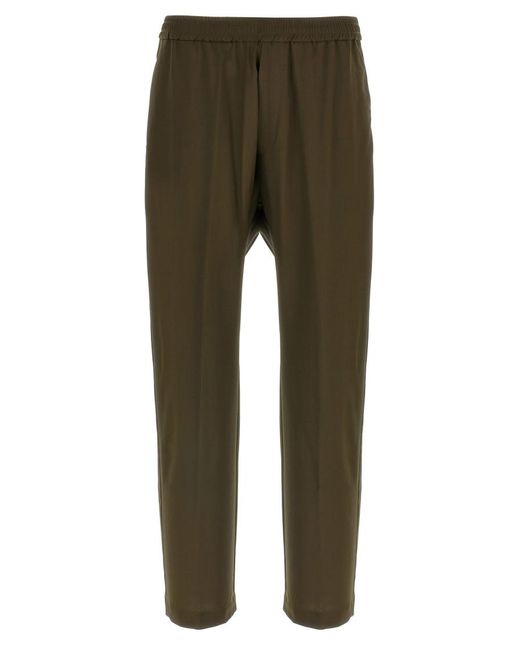 Barena Green Bativoga Pants for men