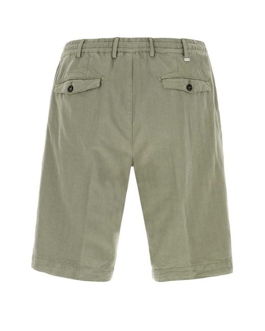 PT Torino Green Solid Shorts for men
